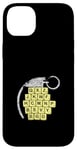 Coque pour iPhone 14 Plus Jeu de blocs de lettres amusant Choisissez soigneusement vos mots