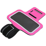 Ultrasport housse brassard / poche pour l'avant-bras avec compartiment pour téléphone portable, 5,5" Rose