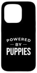 Coque pour iPhone 15 Pro Funny Puppy Dog Lover Powered by Puppies