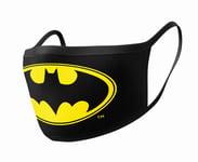 Pyramid DC: Batman (Logo) Mask - 2Pack Face Covers (GP85554)