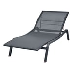 Fermob - Alize Sunlounger Anthracite 47 - Solstolar & solsängar