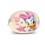 Disney Daisy Duck Beach-Porte-Monnaie Pill, Rose, 12 x 8,5 cm