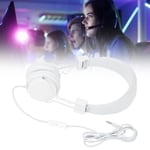 Headset With Microphone Foldable Adjustable Headband Headphone With Microphone