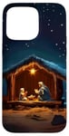 iPhone 15 Pro Max Christmas Nativity Mary, Joseph, and Baby Jesus Case