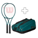 Wilson 2x Blade 98 18X20 V9 + Sac De Tennis