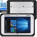 Panasonic TOUGHPAD FZ-M1 Intel i5™ SSD 512 Go , 8 Go RAM Tablette Tactile RUGGED