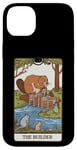 iPhone 14 Plus Fun Tarot Card The Builder Beaver Building Spiritual Reader Case