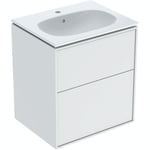 Ifö Tvättställsskåp Sense Art Smal Design 60 med 2 Lådor Tvättställskåp lådor 502.543.01.1