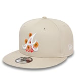 Keps New Era Flower Icon 950 Braves 60435106 Beige