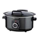 Morphy Richards Slow Cooker Sear And Stew 3,5l Fällbart Lock