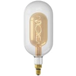 Ampoule led E27 Calex deco xxl sundsvall - Filament simple spirale - 3W - 240 lm - 2200 k - Transparent / Or blanc chaud