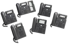 CISCO 6861 Ip Phone Black 4 Lines  (CP-6861-3PW-CE-K9=)