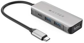 HyperDrive 4-in-1 USB-C Hub - usb-c-hubb till macbook