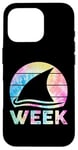 iPhone 16 Pro 2025 Week Retro Shark Fin Lover Sea Ocean Animal Summer Trip Case