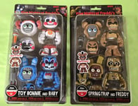 2 x Funko Five Nights At Freddy's Snaps Springtrap Freddy Toy Bonnie Baby