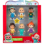 New CoComelon Friends & Family 6 Figure Set - Perfect for Kids Playtime