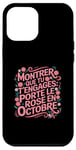 Coque pour iPhone 15 Plus Octobre Rose Ruban Rose Que Tu T' Engages Octobre Rose