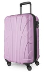 Suitline - Trolley Cabine expandible, Valise Rigide avec Compartiment Ordinateur Portable, 55 cm, 34 Liter, Lilas