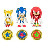 Sonic The Hedgehog Boom Pixelated Sonic, Knuckles & Tails