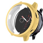 OcioDual Coque de Protection en TPU, Coleur Doré Compatible avec Les Montres Intelligentes Samsung Galaxy Watch Active 2 (44mm), Housse de Protection Anti Chocs et Anti-Rayures