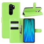 Xiaomi Redmi Note 8 Pro      Pu Wallet Case    [Green]