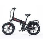 Randride YX20 20'' elcykel, 1000W motor, 17Ah batteri, hopfällbar