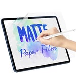 [2 Unités] Protection Écran pour iPad Air 5/4 10,9 Pouces, iPad Pro 11 Pouces 2022 2021 2020 2018, Protecteur D'écran en PET Papier Mat pour Dessiner-HD/Anti-Reflet/Anti-lumière bleue/Anti-empreintes