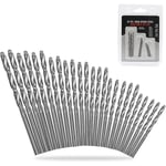 25st Hss Micro Twist Drill Bits Set 0.5mm-3mm För Dremel Craft DIY Tool