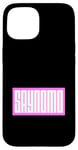 Coque pour iPhone 15 Rose Saynomo (Say No More) Couleur graphique rose