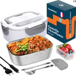 TRAVELISIMO Gamelle Chauffante 80W Lunch Box Chauffante Electrique 1,5L Gamelle