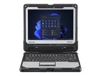 Panasonic Toughbook 33 - Robuste - tablette - Intel Core i5 - 1245U / jusqu'à 4.4 GHz - Win 11 Pro - Carte graphique Intel Iris Xe - 16 Go RAM - 512 Go SSD NVMe, TCG Opal Encryption - 12" écran tactile 2160 x 1440 (QHD) - Gigabit Ethernet - Wi-Fi 6E