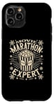 Coque pour iPhone 11 Pro Movie Marathon Expert, motif de pop-corn rétro