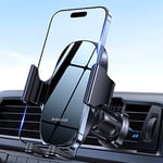 Miracase Mobile Phone Holder Car Mobile Phone Holder for Car Ventilation Universal Car Smartphone Holder for iPhone 15 Pro Max/ 14/13/ 12/11/ SE/XS/XR/X/ 8/7/ Samsung/Huawei/Xiaomi etc