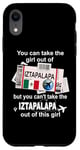 Coque pour iPhone XR Carte d'embarquement Iztapalapa - Fille Iztapalapa - Iztapalapa