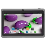 7 tuuman Tablet PC Quad Core CPU Eye Protection Kids Tabletti 8 Gt ROMilla Tuki WiFi Bluetooth Dual Camera Android Black