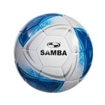 Samba EDU Ball White/Blue/Silver Size 5