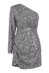 Venus Sequin Dress - Silver