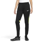 NIKE DH9273-010 Dri-FIT Academy Pro Pants Women's Black/Volt/White Size XS