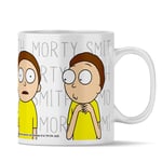 ERT GROUP Tasse en céramique originale et sous licence officielle de Rick and Morty, motif Morty 011, tasse à café et à thé, tasse, 330 ml