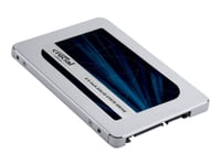 Crucial MX500 - SSD - chiffré - 500 Go - interne - 2.5" - SATA 6Gb/s - AES 256 bits - TCG Opal Encryption 2.0