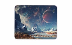 Alien Solar System Mouse Pad Mat - NASA Gift Cool Computer PC Gaming Gift #8078