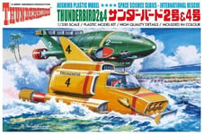 Aoshima Bunka Kyozai Thunderbird No.2 Thunderbird No. 2 and No. 4 1/350 scale p