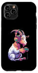 iPhone 11 Pro Goat Stuffed Animal Goat Costume Kids Headphones Video Game Case