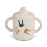 Liewood Neil sippy cup - bunny/sandy