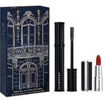 GIVENCHY Make-up EYE MAKE-UP Gift set Mascara Volume Disturbia N°01 Noir 8 ml + Le Rouge Interdit Intense Silk 333 1,5 g 1 Stk. (£27.78 / 1 pcs.)