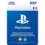 Carte cadeau numérique de 200€ à utiliser sur le PlayStation Store