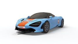 Mclaren 720s - Gulf Édition Slot Voiture Model Scalextric