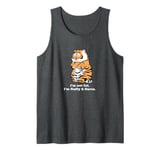 Adorably Chunky Tiger, Funny Fluffy Big Cat Says:I'm not Fat Tank Top