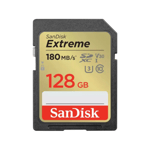 Sandisk Extreme SDXC 128GB 180MB/S UHS-I Memory Card