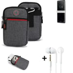 Belt bag + headphones for Sony Xperia Pro Phone case